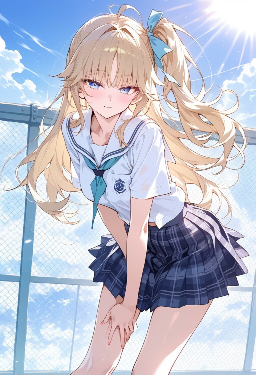 夏服、最後の日