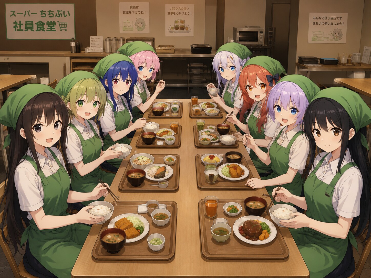 スーパーちちぷい　社員食堂８