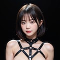 ボンテージでポロリ 9枚目