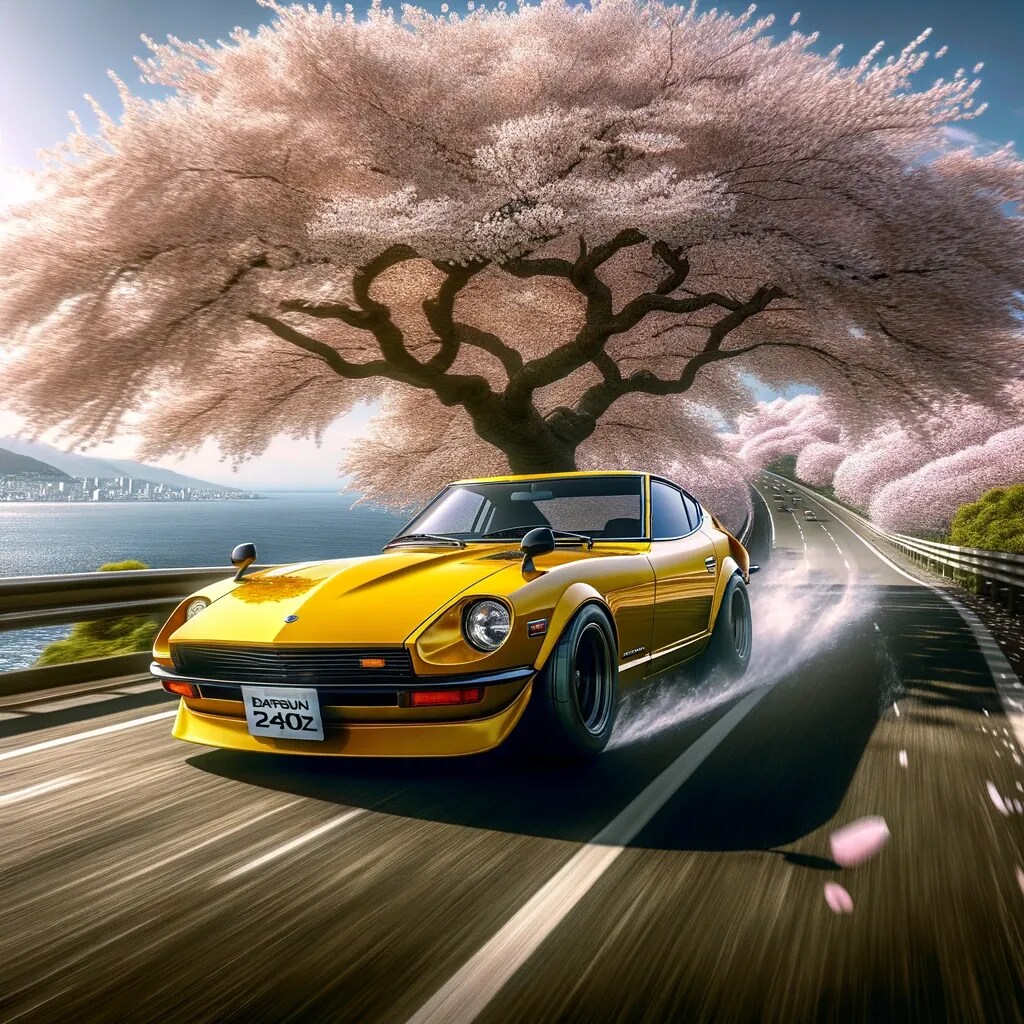 フェアレディZ　浜松IC付近にて