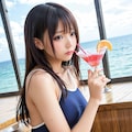 スク水でカフェ1022 4枚目