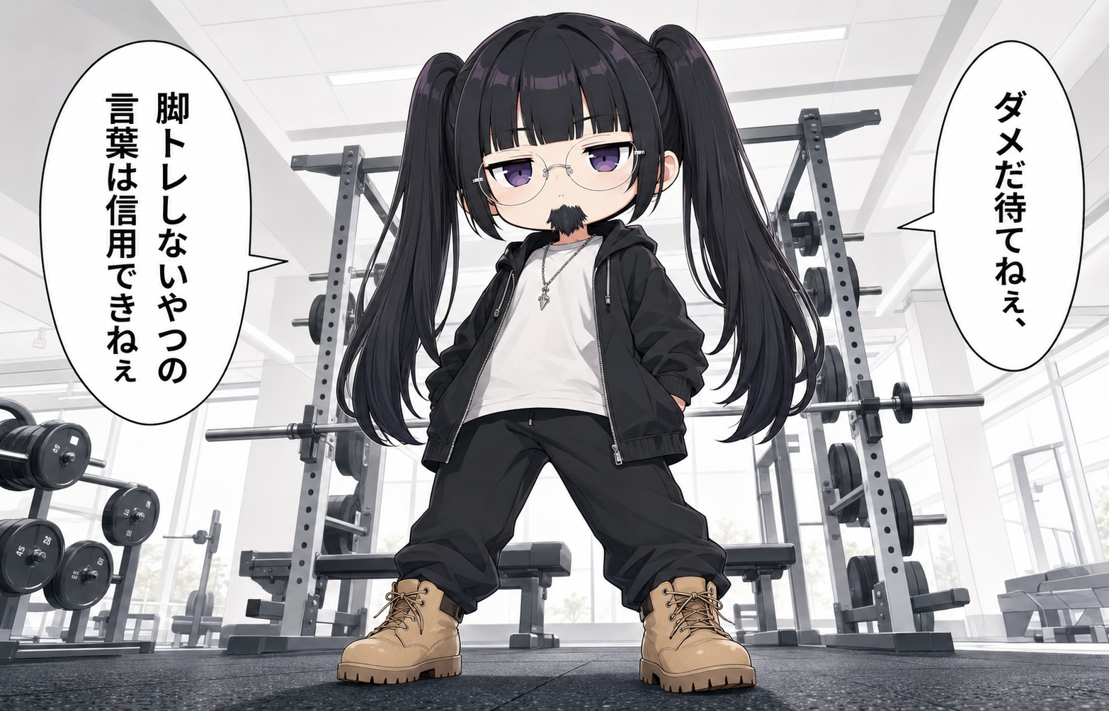 多分何かを見て影響されたニアちゃん