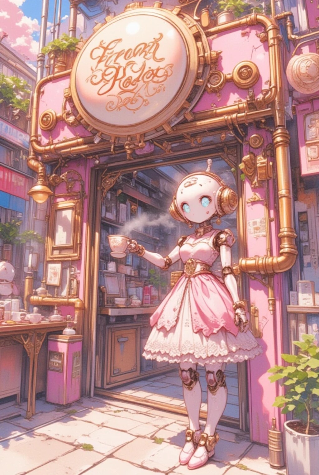 スチームピンクカフェ