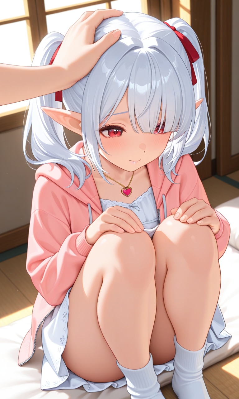 シロネさんを褒めてあげる