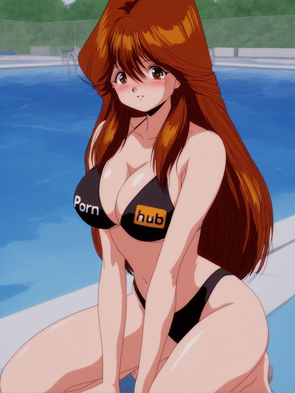 河合伊代菜×Pornhubビキニ