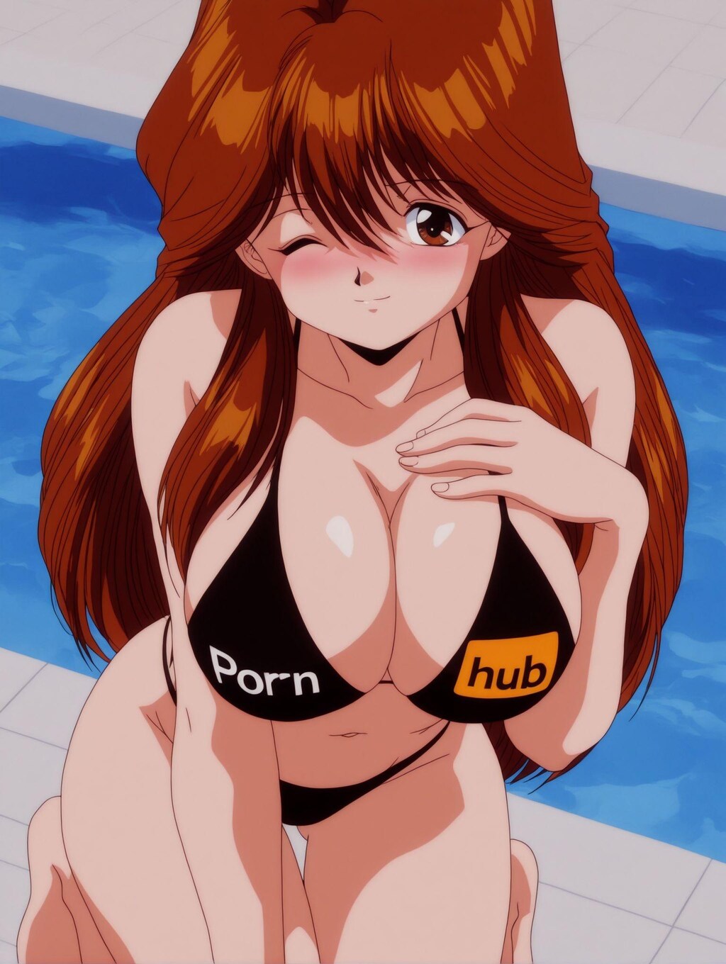 河合伊代菜×Pornhubビキニ