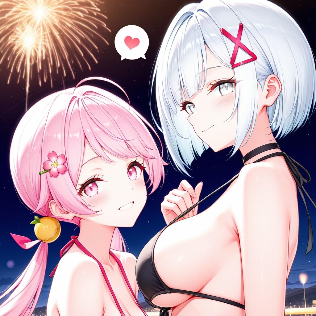 心電アイちゃんと夜宵ちゃん