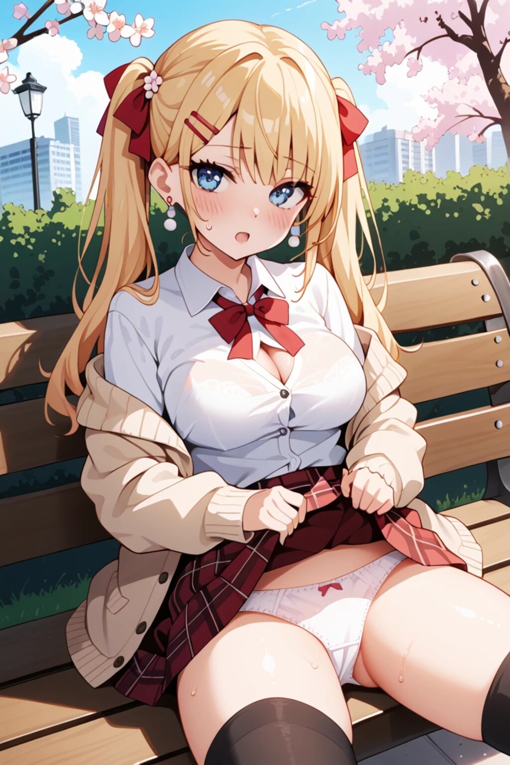 桜舞う、ひだまりの誘惑