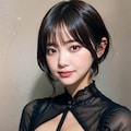 黒レオタードLoraでポロリ 11枚目