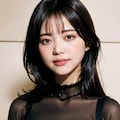 黒レオタードLoraでポロリ 5枚目