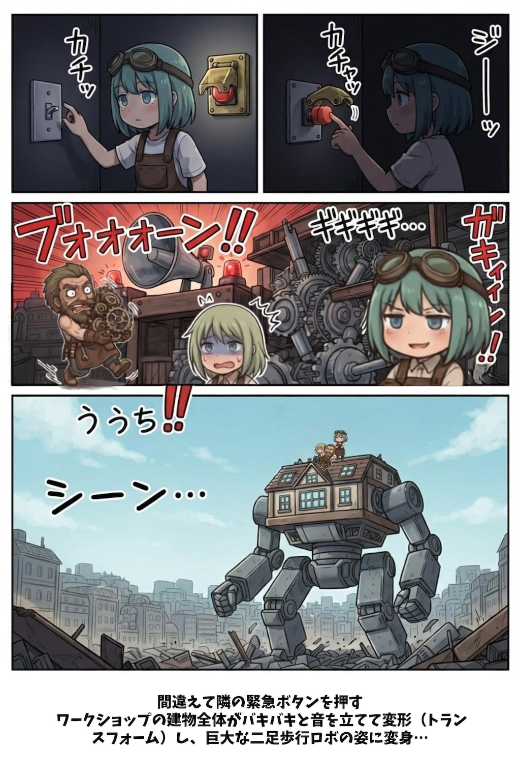 ポンコツレナの発明日記