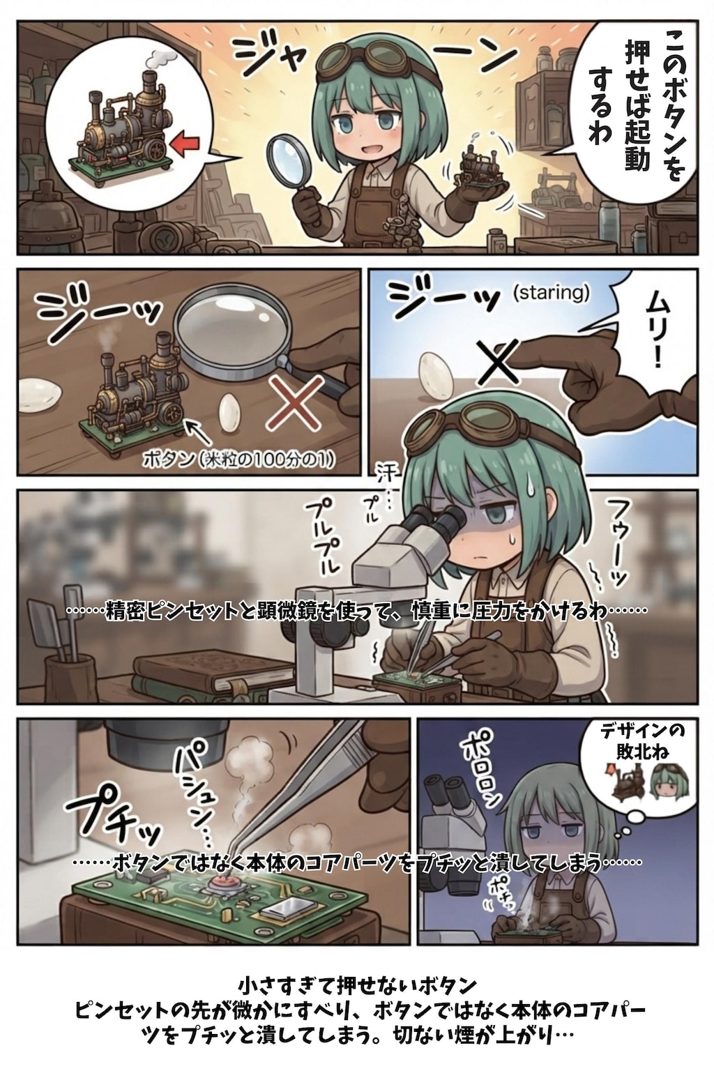 ポンコツレナの発明日記