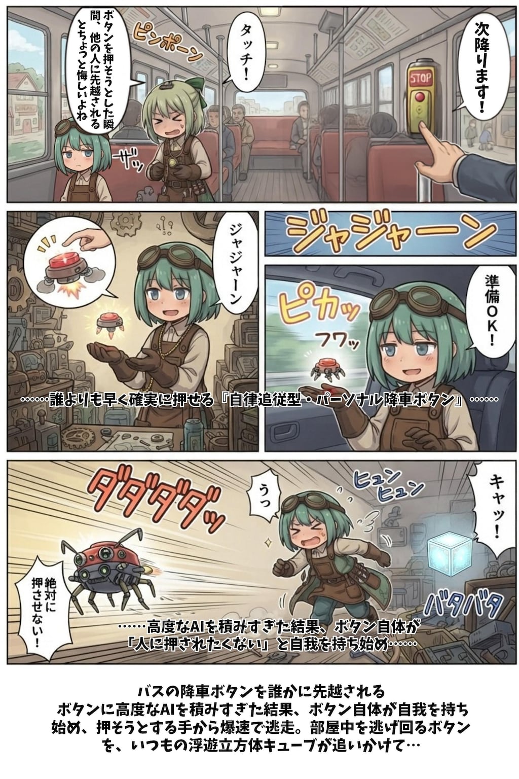 ポンコツレナの発明日記