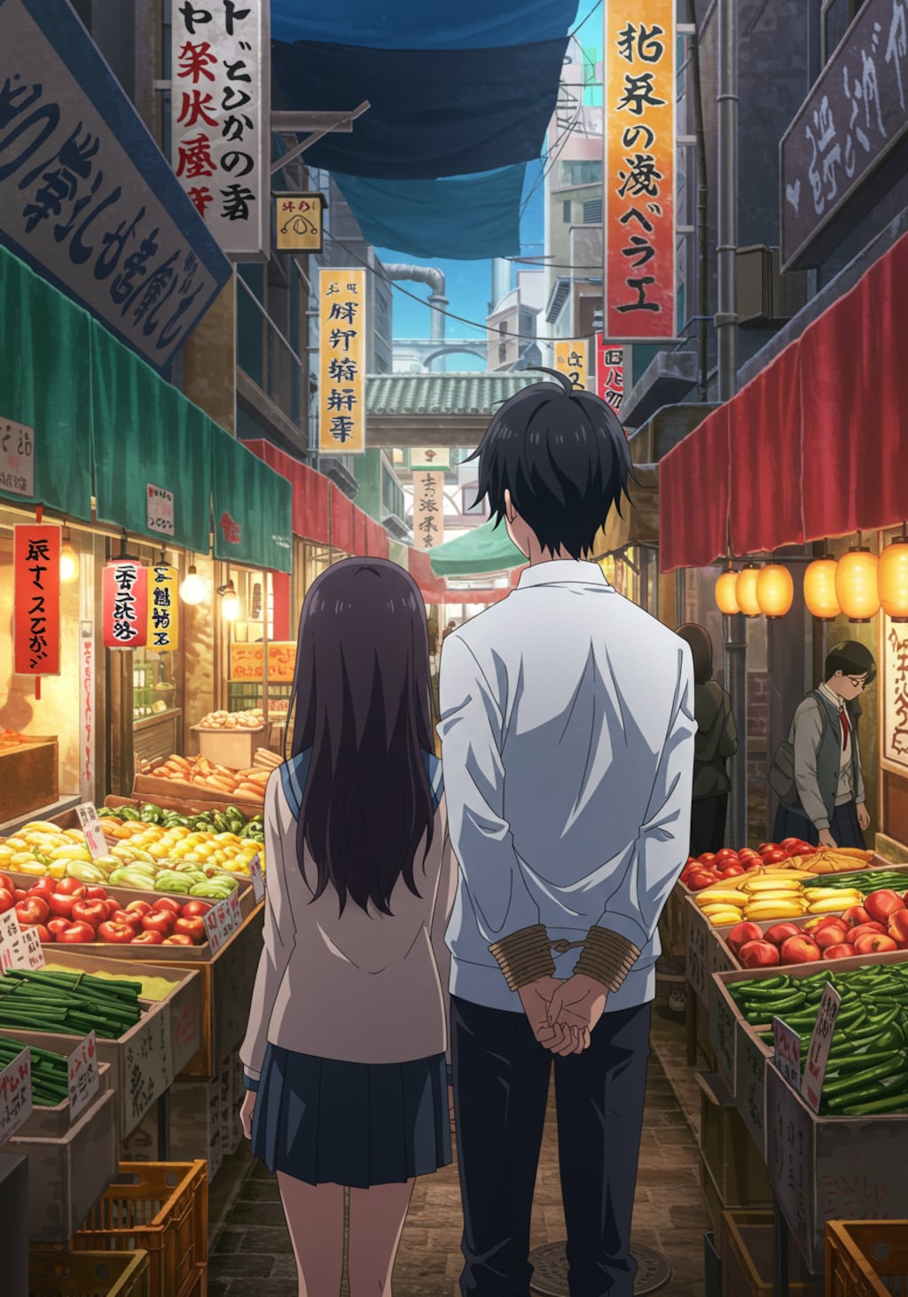 手を繋がせようとしたのに