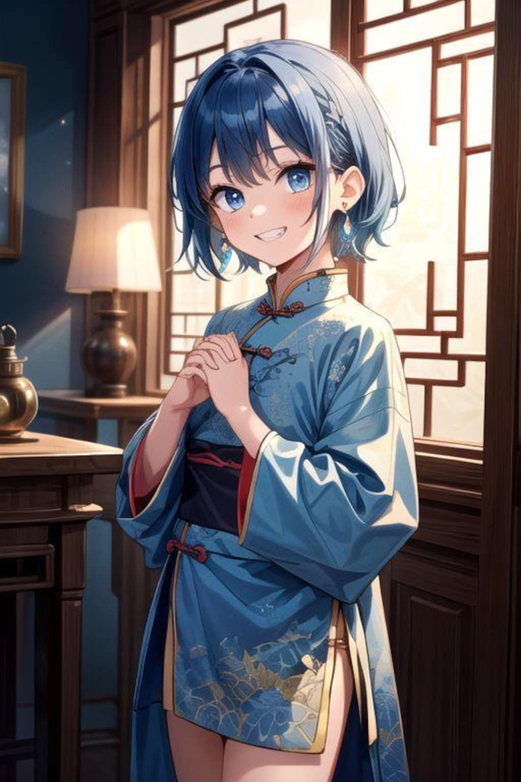 チャイナ服女子っていいよね