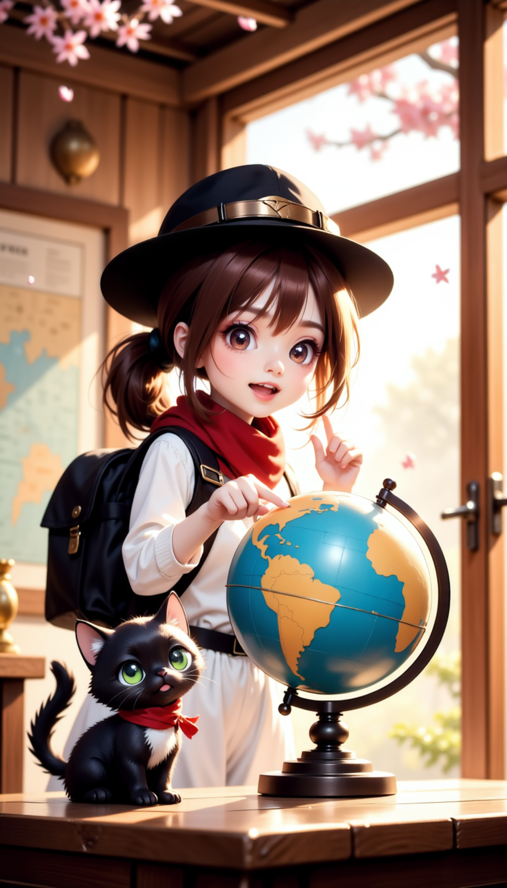 世界一周旅行に出発しよう！