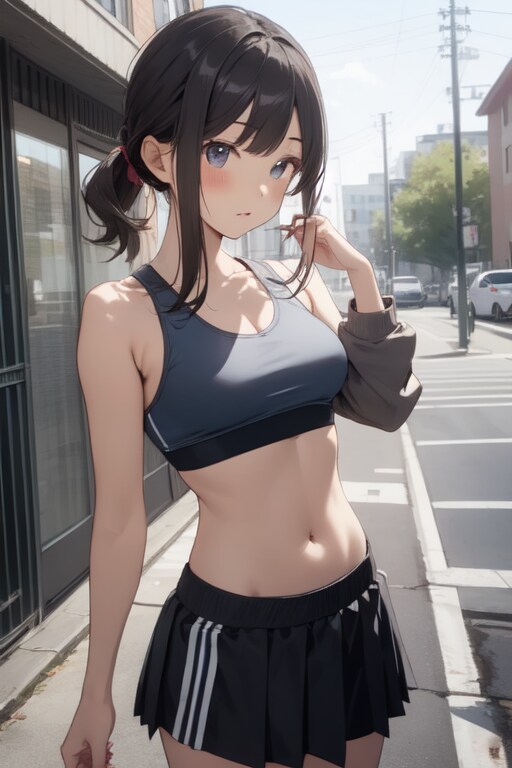 へそ出し女子1/navel baring girl1