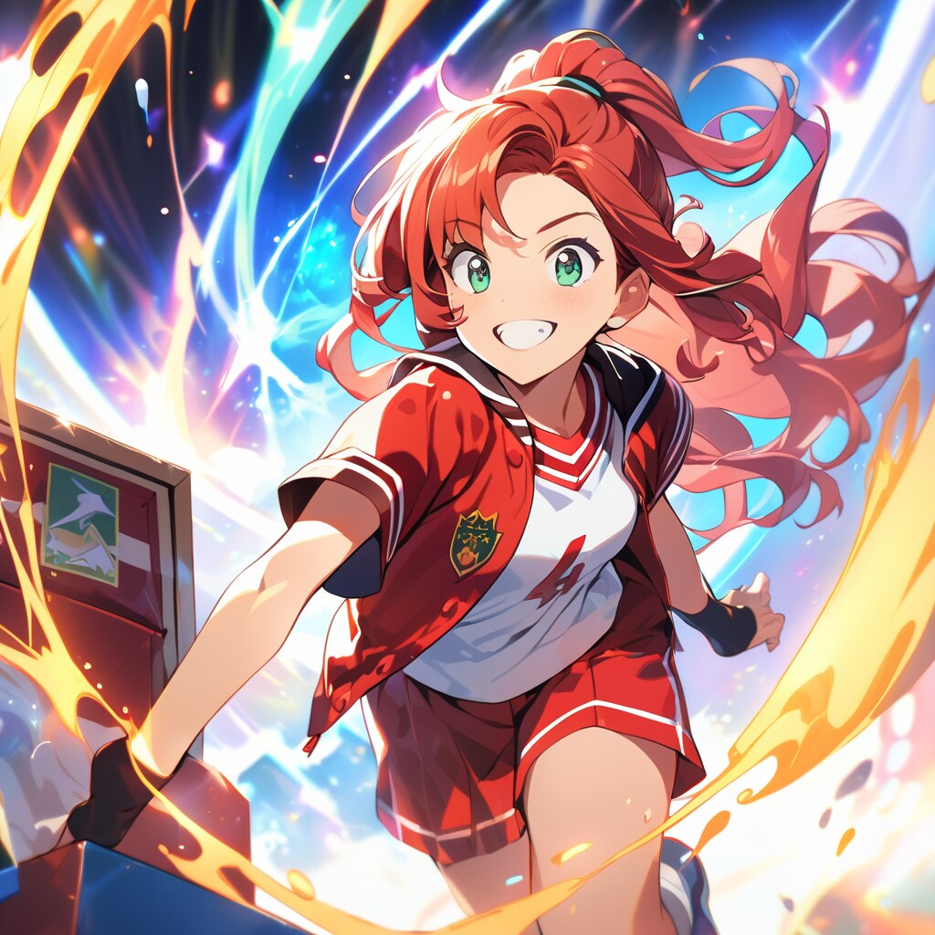 アンナはめっちゃ体育好き