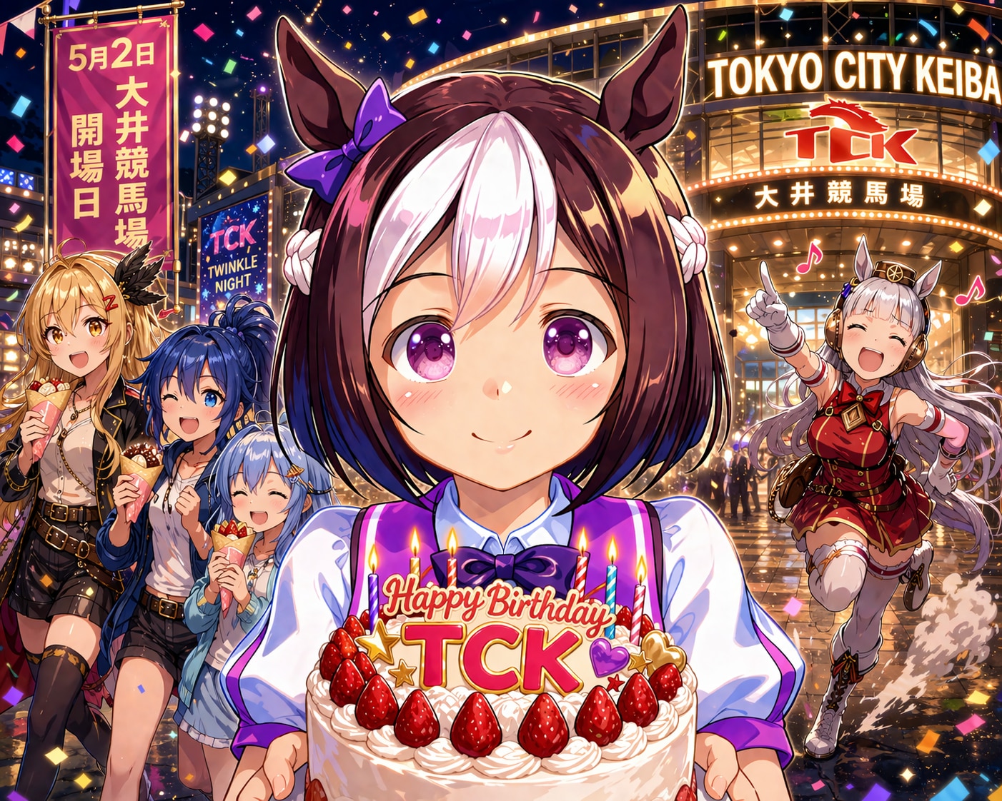 5月2日は大井競馬場の開場日＆スペシャルウィークの誕生日🎉 | の人気AIイラスト・グラビア