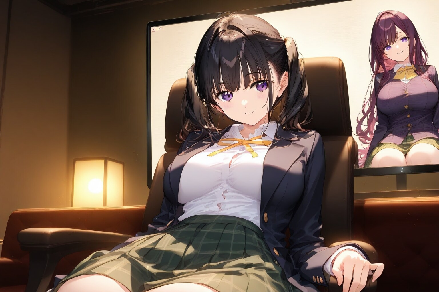 結構いいとこのお嬢様な黒髪ツインテちゃん