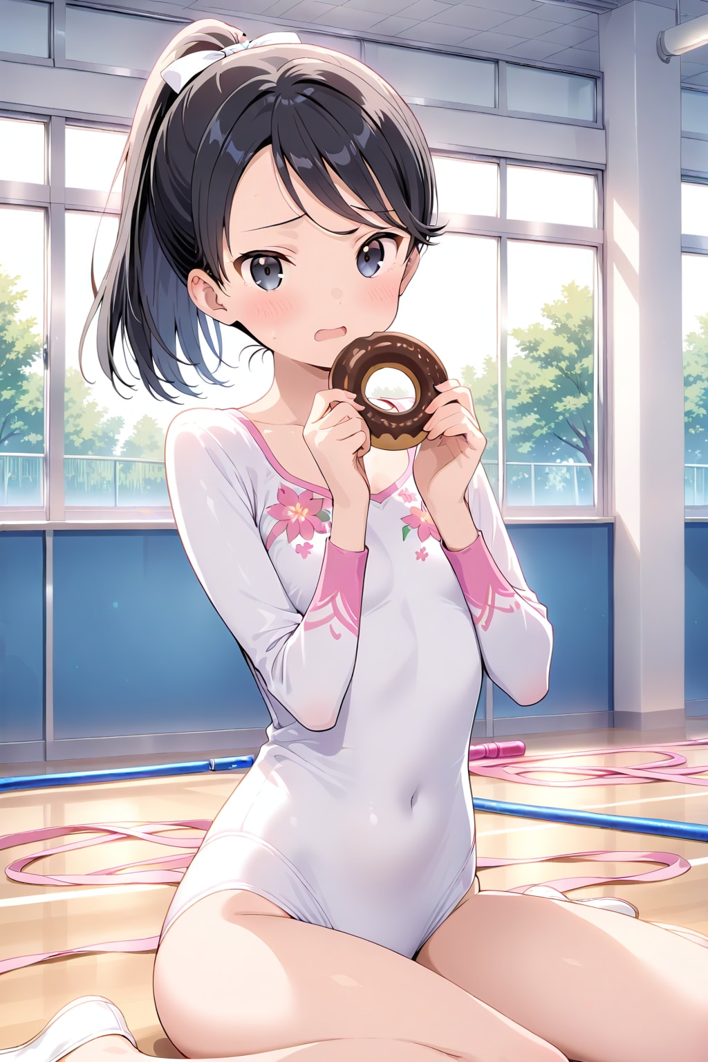 新体操部の沙希ちゃん✨２５