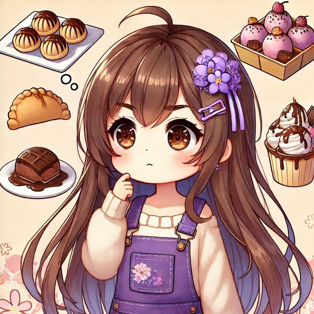 スイーツが気になる女の子