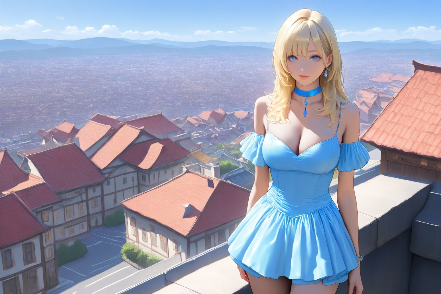 チョーカーと金髪さん2