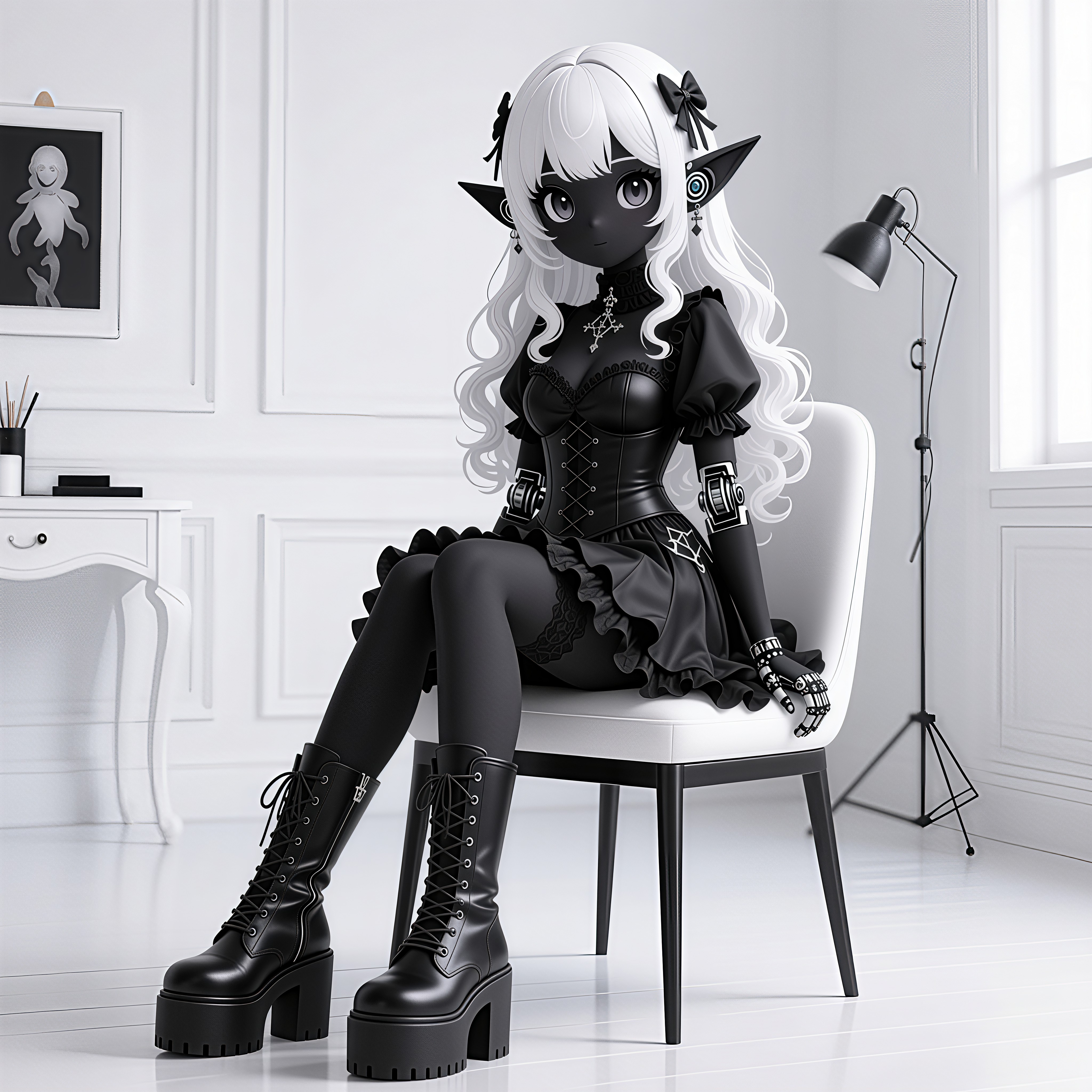 メカ娘4540号 | の人気AIイラスト・グラビア