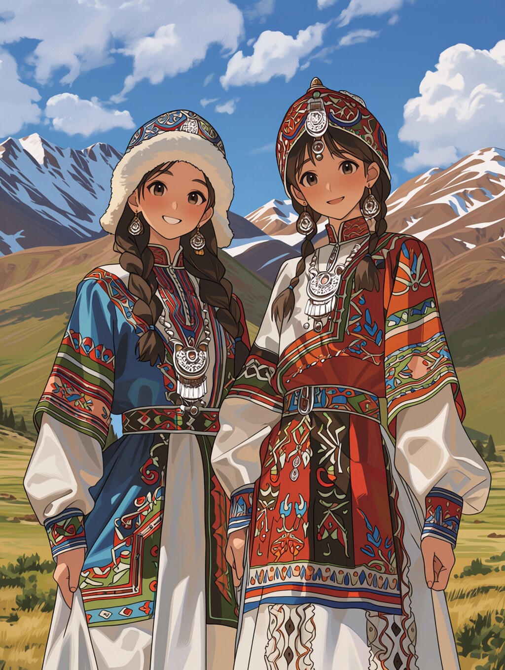 草原少女146