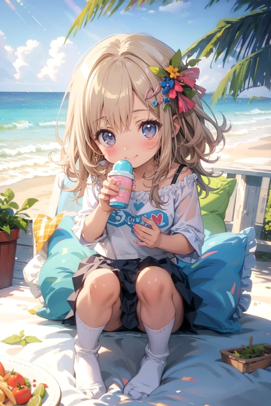 ミントアイスがすきなの