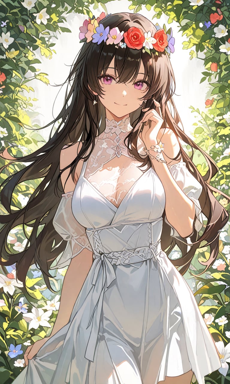 花冠の少女 | の人気AIイラスト・グラビア