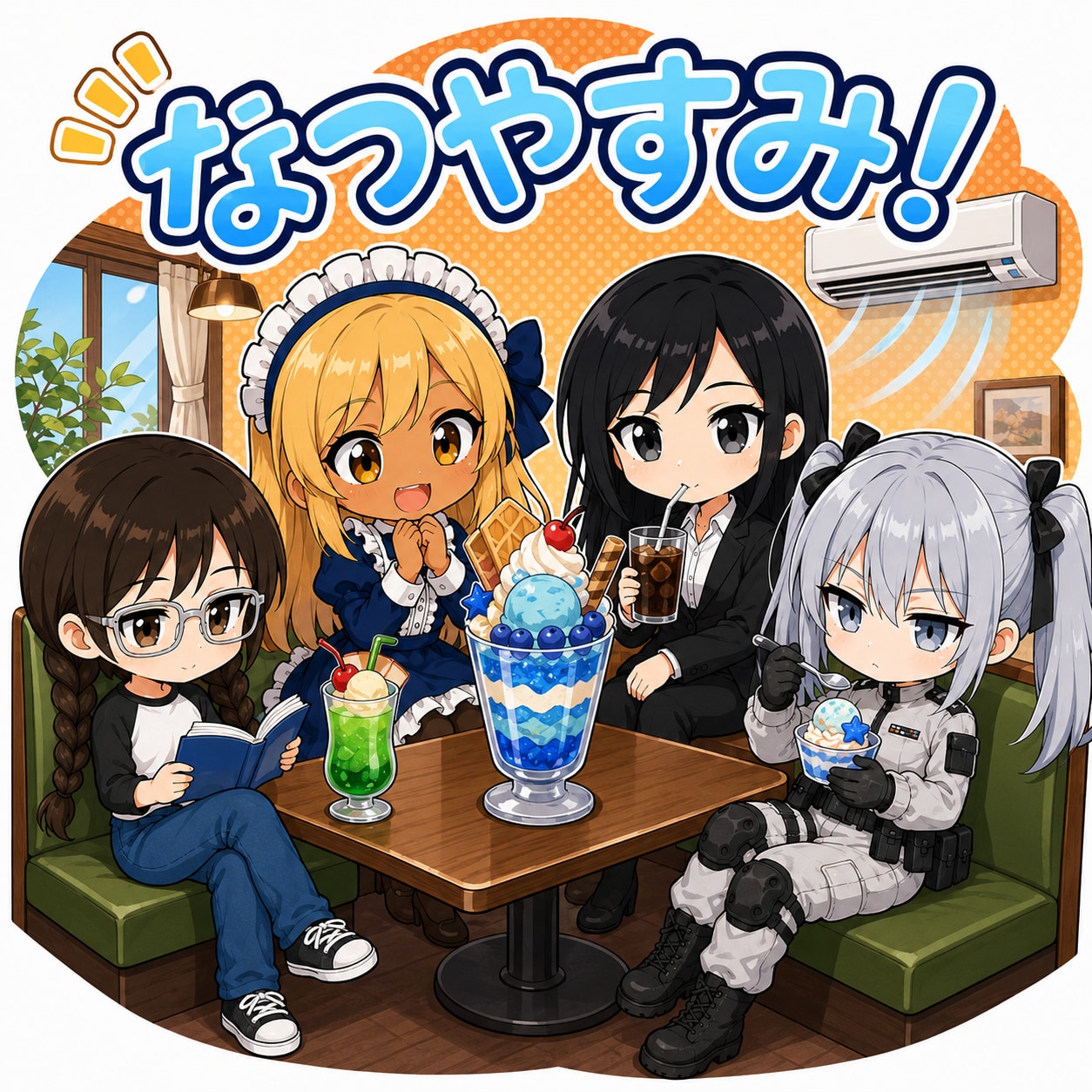夏やすむ！
