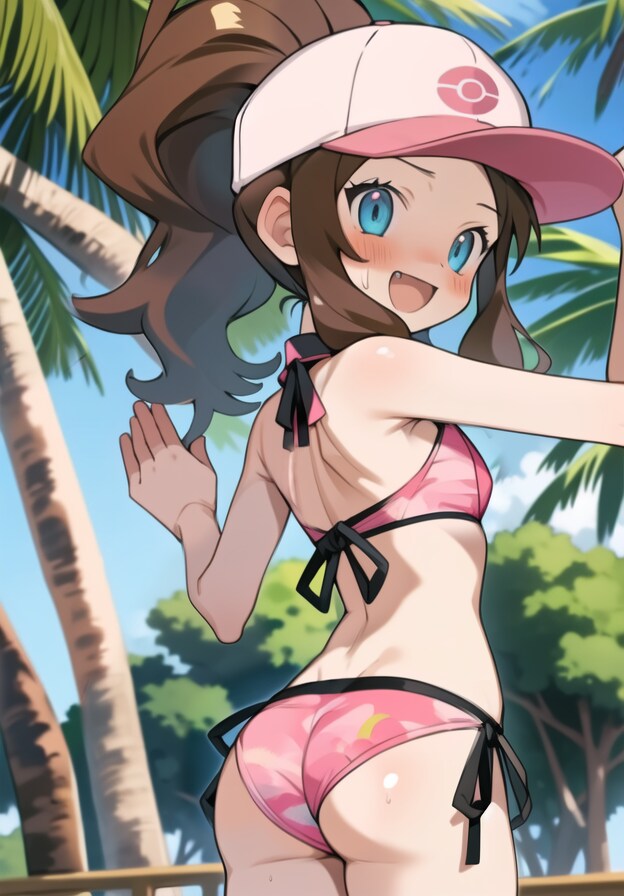 ポケモンBW　トウコ　水着