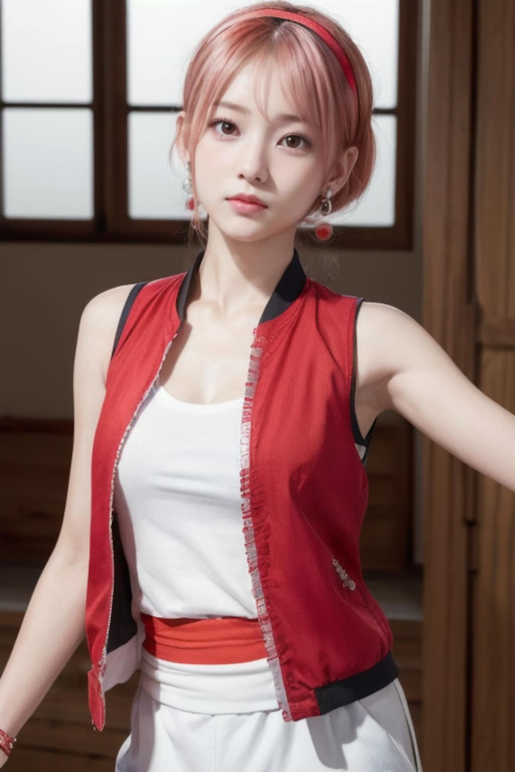 カンフー道場の看板娘