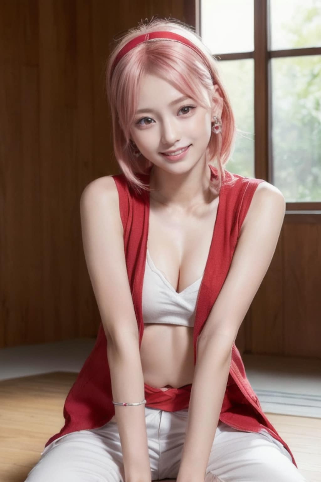 カンフー道場の看板娘