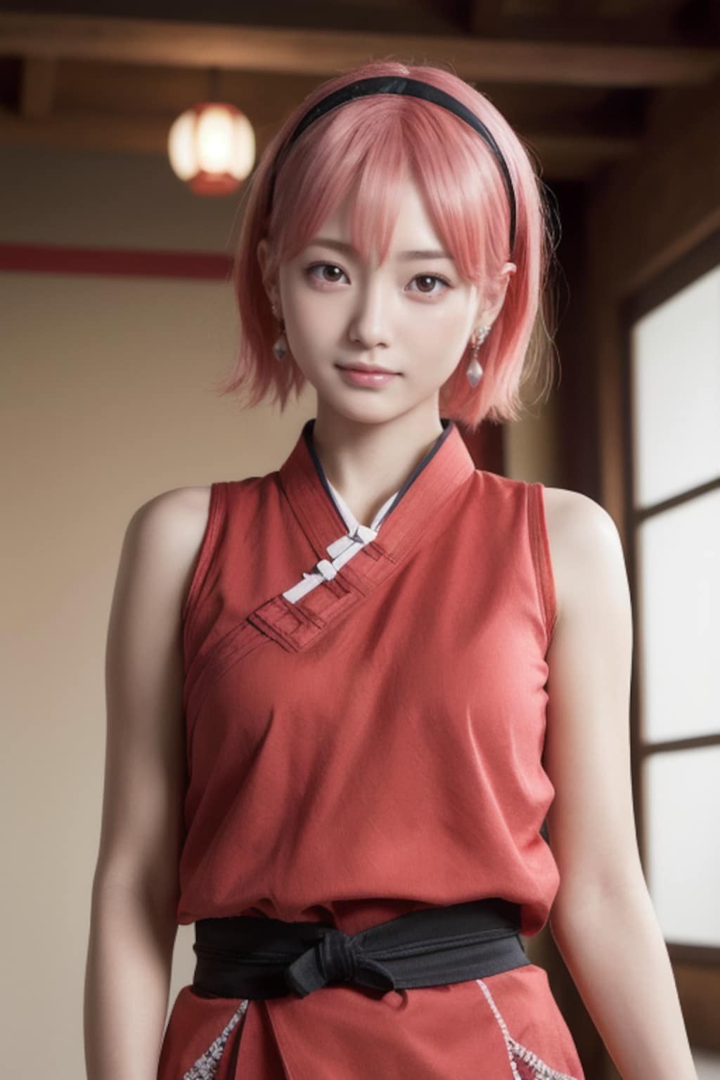 カンフー道場の看板娘