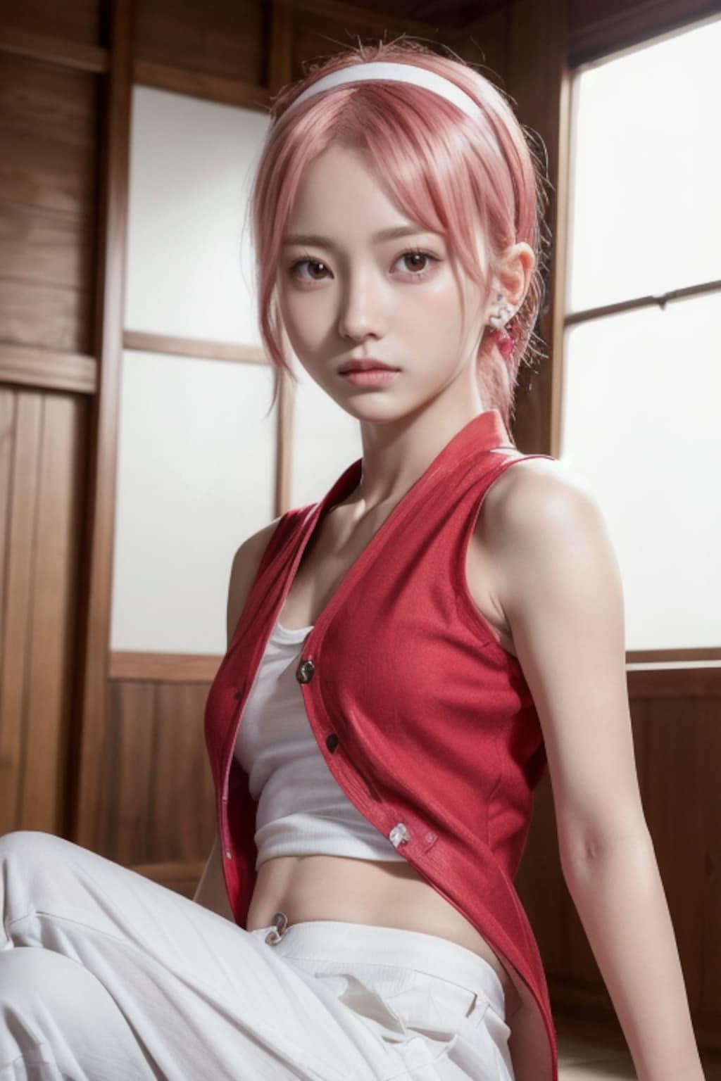 カンフー道場の看板娘