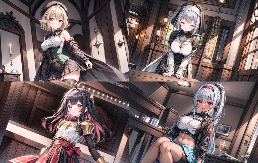 冒険者の集会場にて