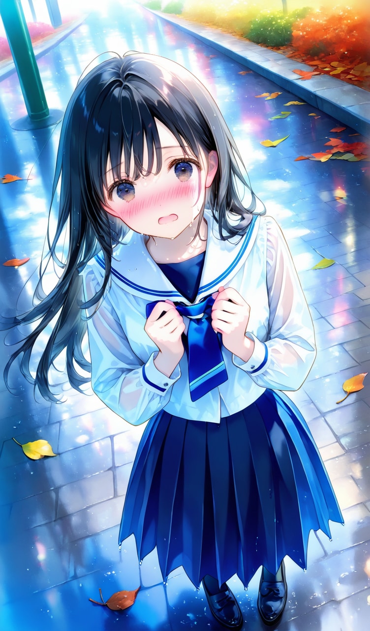 雨あがり | の人気AIイラスト・グラビア