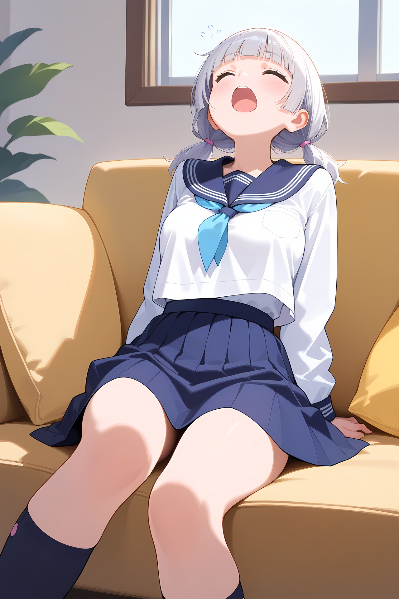 疲れたー