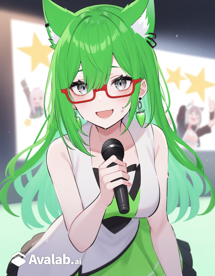 アイドルのラシューシャちゃん