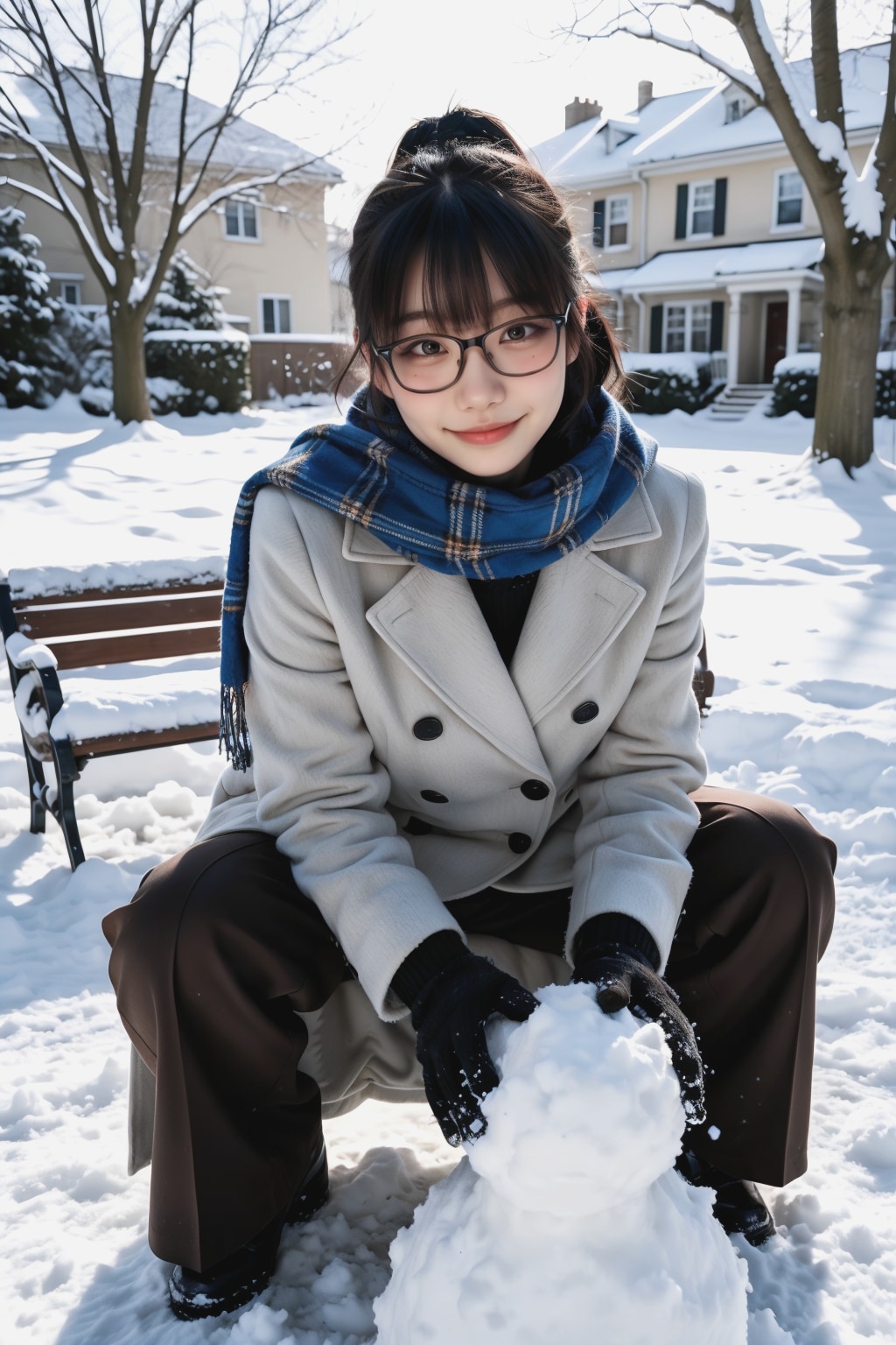【ウチの娘シリーズ】バス来ないなぁ・・