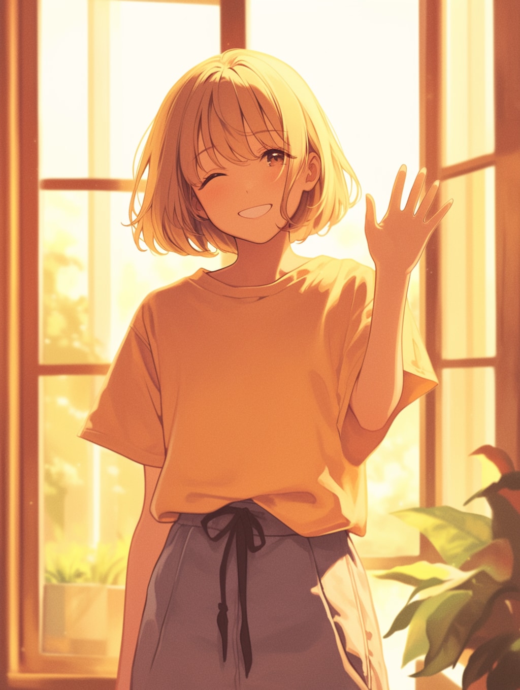 マッシュカットの子✨47