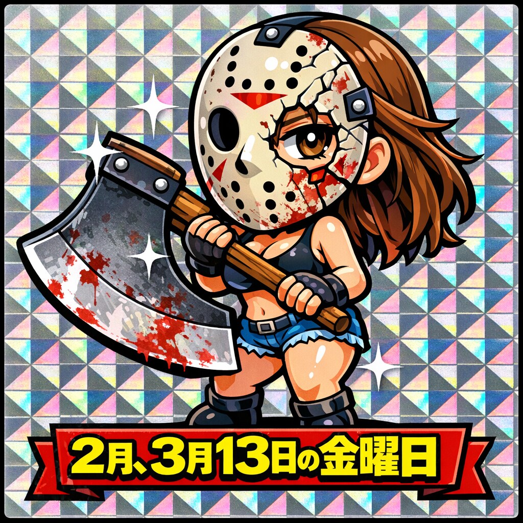 ★2月3月13日の金曜日