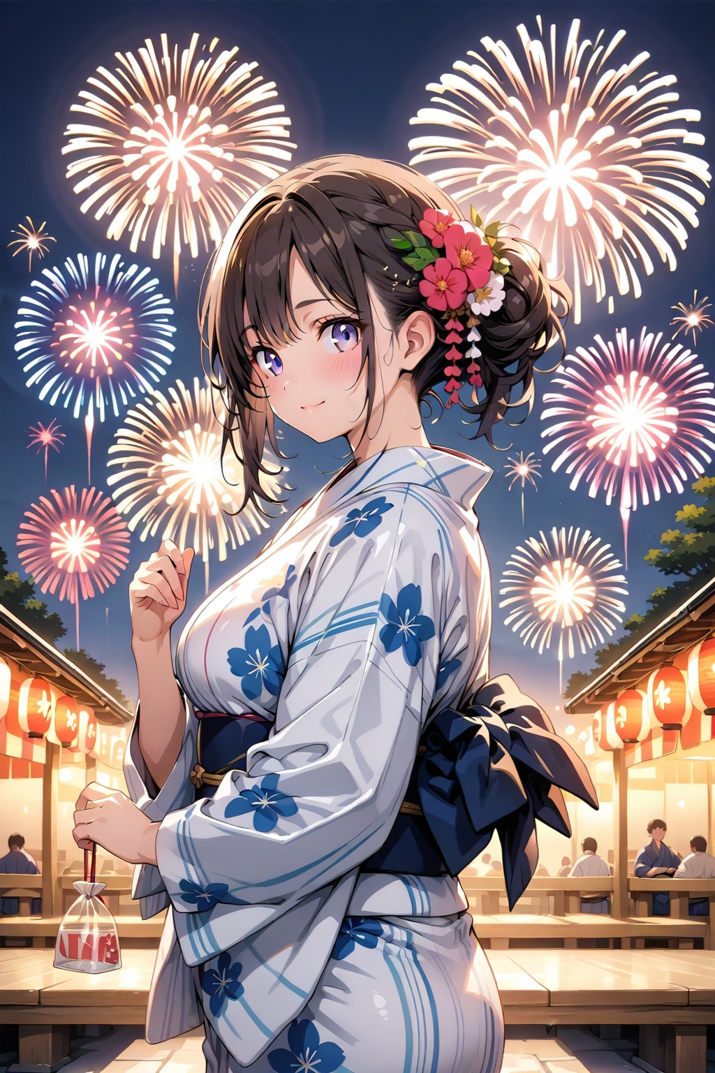 昨日の花火