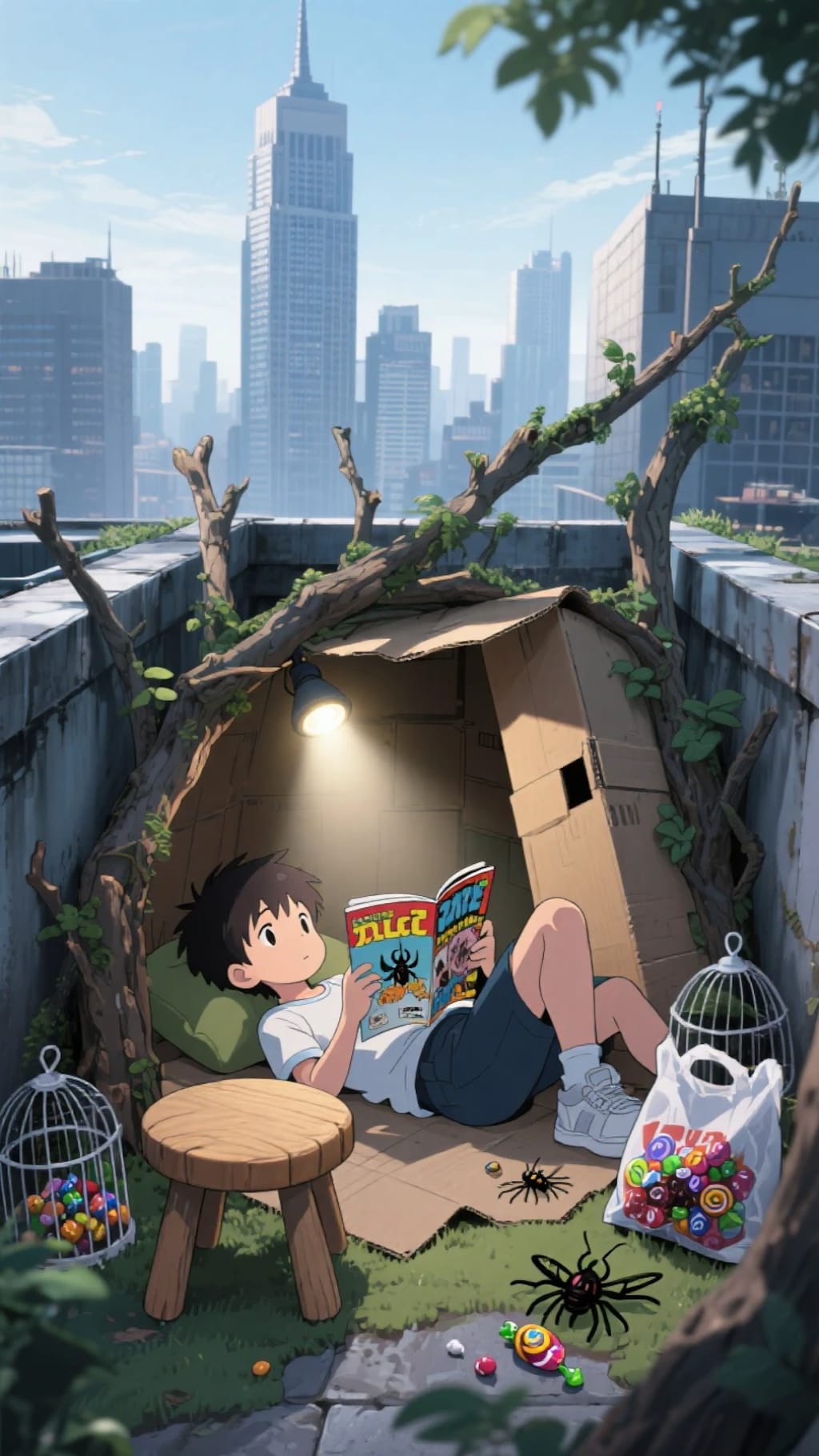屋上の秘密基地