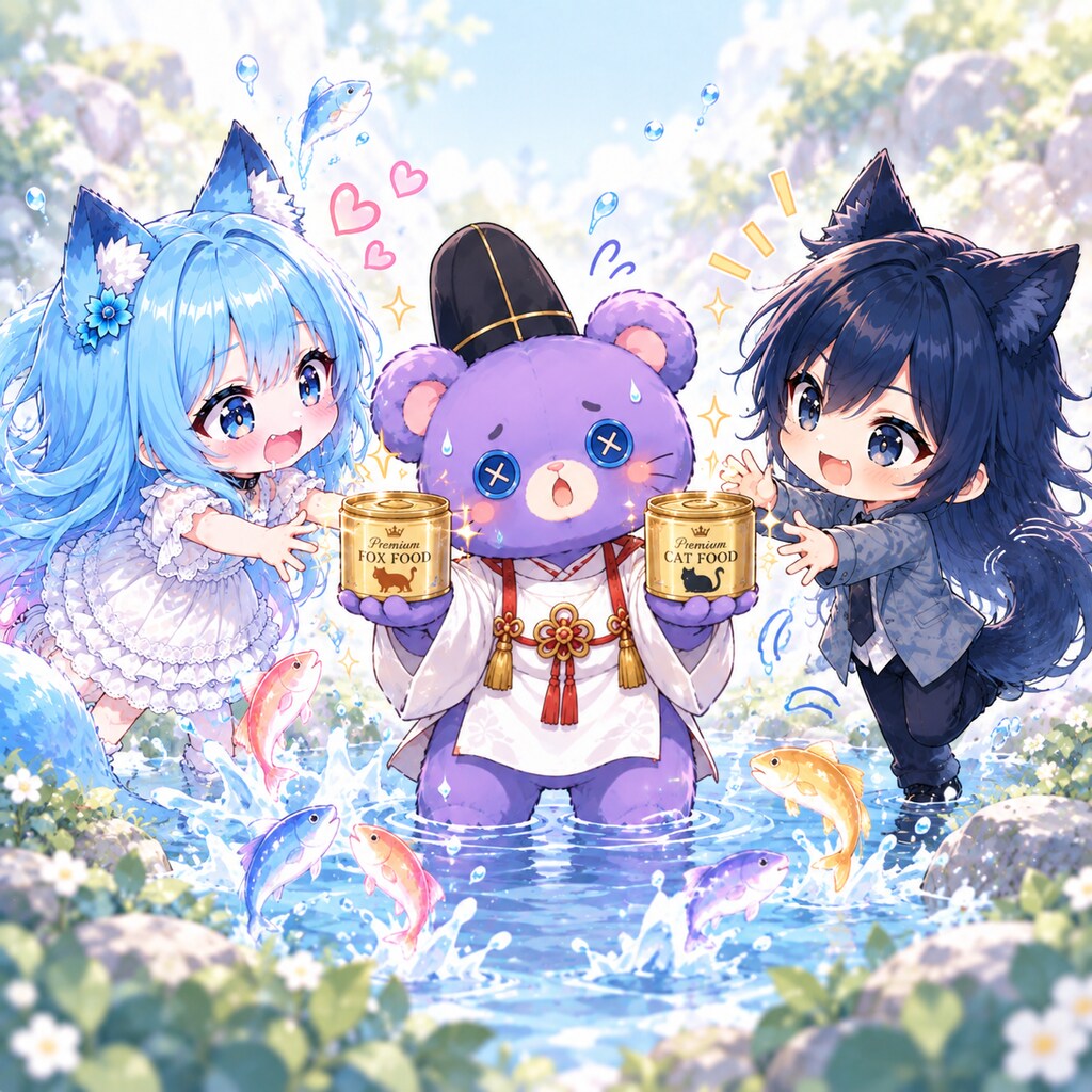 金の斧？...銀の、斧？