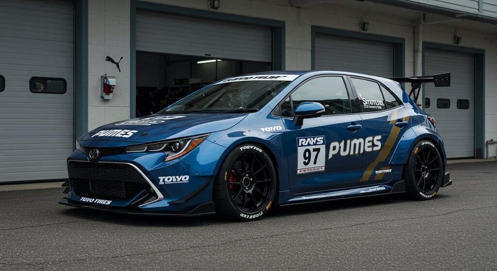 トーヨータイヤGRカローラ