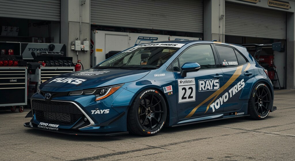 トーヨータイヤGRカローラ