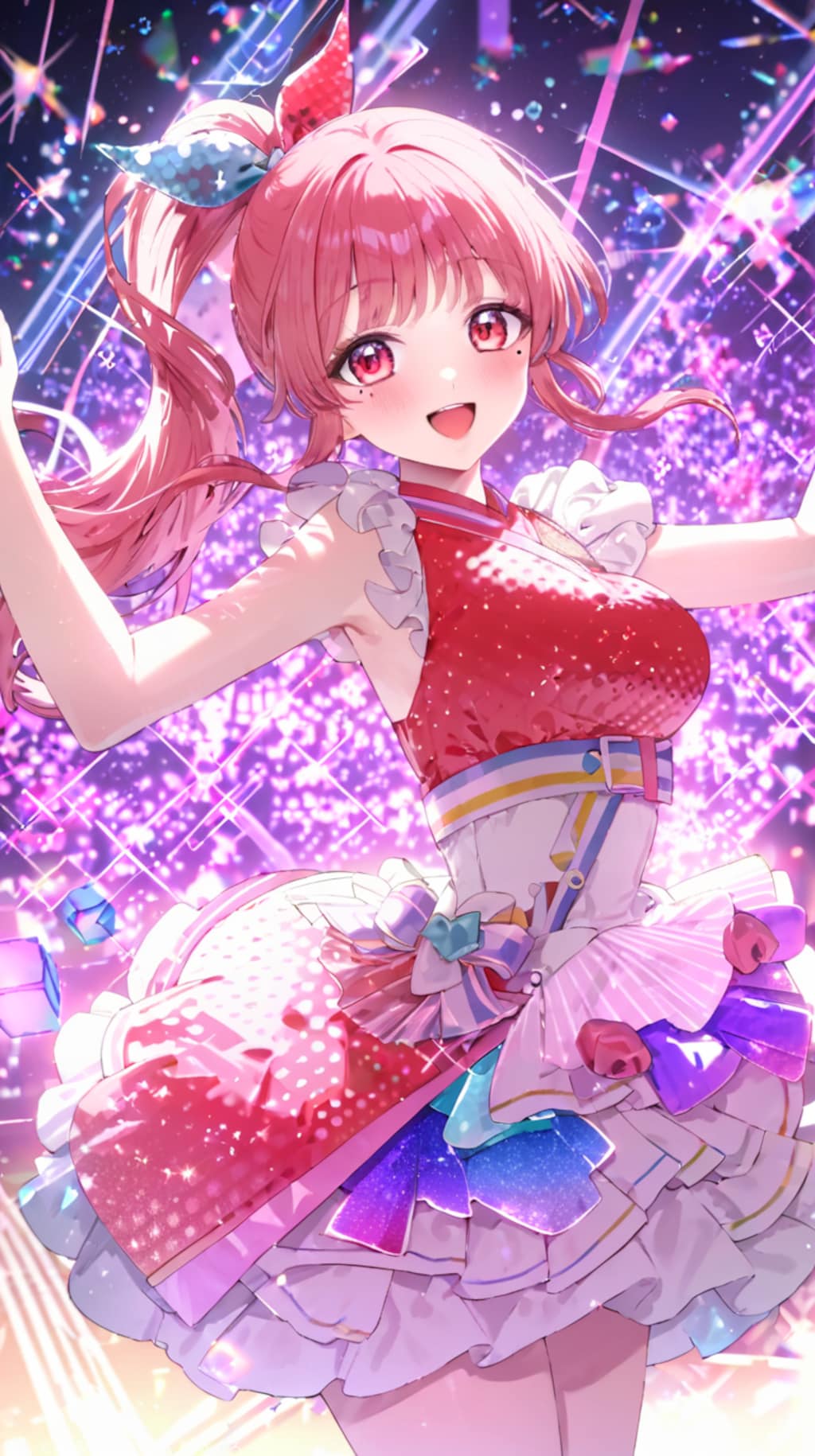 ❶ Pop Sound Blossom  凛紅アイマス風アイドル衣装